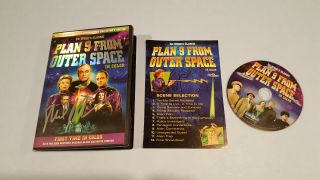 Plan 9 From Outer Space - Mike Nelson Autographed Collectors Edition (dvd) Rare