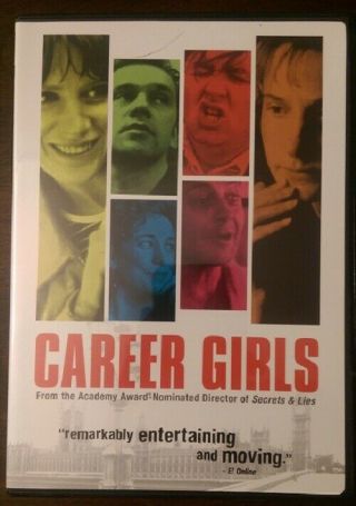 Career Girls Dvd Out Of Print Rare Mike Leigh Drama Masterpiece Oop