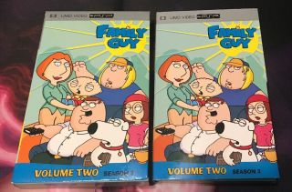 Family Guy,  Vol.  Two Season 3 [umd For Psp] Rare