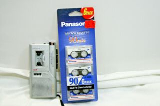 Rare Sony Vor M - 540v Voice Recorder,  Micro Cassettes