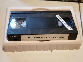 Mad Mission Big Box vhs Montevideo Entertainment rare oop sci fi action 4