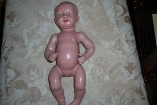 RARE ANTIQUE BISKOLINE BABY DOLL OVER 100 YEARS OLD.  - THE PARSONS & JACKSON CO. 2