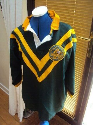 Australian Kangaroo Rugby League Shirt Rare 1990 - Stunning