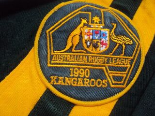 Australian Kangaroo Rugby League Shirt RARE 1990 - STUNNING 3