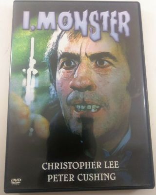 I Monster Dvd Out Of Print Rare Christopher Lee / Peter Cushing Dvd Oop