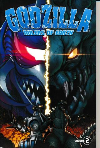 Godzilla Rulers Of Earth Volume 2 Tpb Idw Chris Mowry Rare Oop 2015 C1