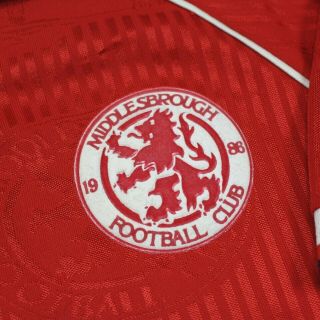 Middlesbrough 1995 1996 Home Shirt RARE Errea (L) 5