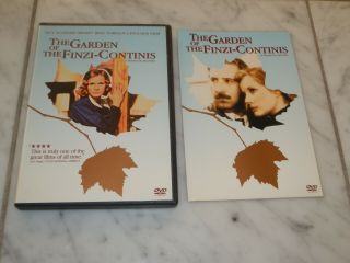 The Garden Of The Finzi - Continis (dvd 2001) A Vittorio De Sica Film Rare Oop