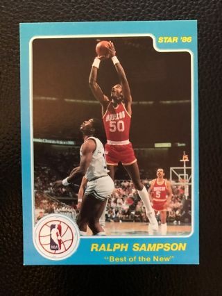 Extremely Rare 1986 Star Ralph Sampson Best Of The Only 440 Produced