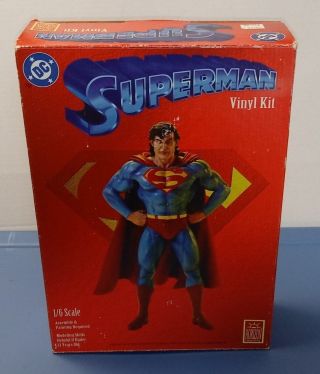Vintage Horizon Dc Comics Superman Vinyl Figure Model Kit 1/6 Scale Rare