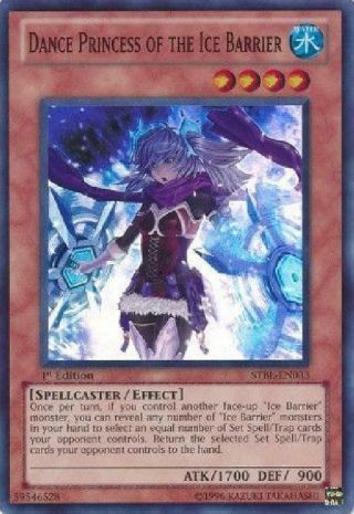 Dance Princess Of The Ice Barrier - Stbl - En033 - Rare 1st Edition Pl