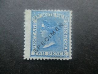South Wales Stamps: Overprint Specimen - Rare (f404)