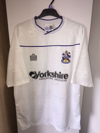 Iconic Rare Huddersfield Town Away Football Shirt Medium - Taylor - Fletcher No.  10