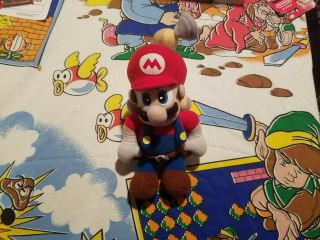 Rare Bd&a Mario Sunshine Fludd Nintendo Plush Toy Doll Figure