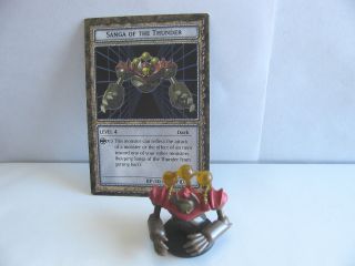 Dungeon Dice Monsters Figure Sanga Of The Thunder,  Level 4 With Card Rare Exc