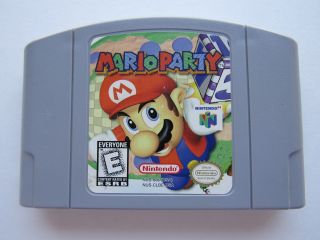 Oem Mario Party 1 Nintendo 64 N64 Authentic Video Game Cart Rare Fun Good