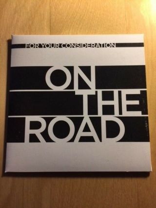 On The Road (2012) Dvd For Your Consideration Academy Screener Rare