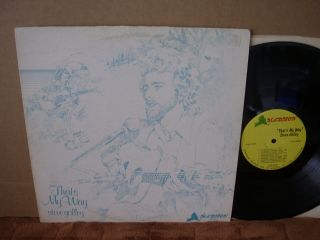 Steve Golley – That’s My Way Private Madison ’77 Lp Us Folk Psych Ex Insert Rare