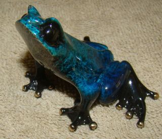 Tim Cotterill - Frogman - - " Butch " - - - Rare - - - - Show Frog - - - - - Bronze Frog -