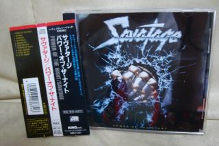 Savatage Power Of The Night Japan 1st Pressing Cd With Obi Amcy - 387 Ultra Rare