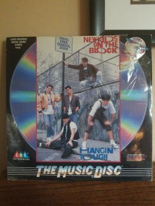 Rare Laserdisc Kids On The Block Hangin 