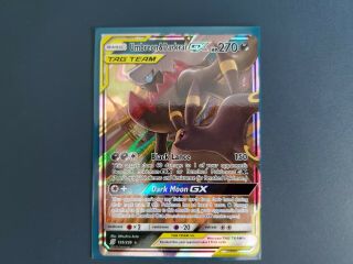Umbreon And Darkrai Tag Team Gx Ultra Rare 125/236 From Pokemon Unified Minds