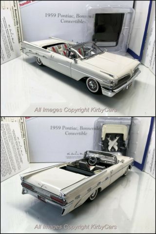 Danbury 1959 Pontiac Bonneville Convertible - Nmib/papers Extremely Rare