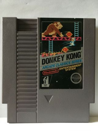 ☆ Donkey Kong Arcade Classics Series 5 Screw (Nintendo NES) RARE 2