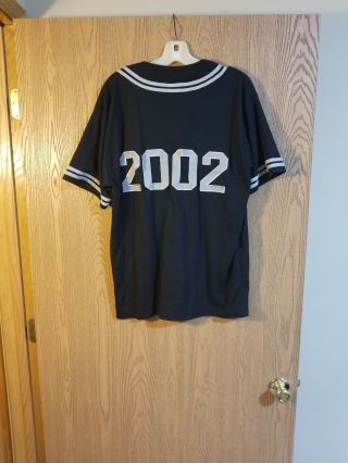 Rare Eagles Hotel California Baseball Sewn Jersey Tour Shirt 2002 Adult Large 3