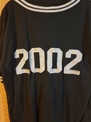 Rare Eagles Hotel California Baseball Sewn Jersey Tour Shirt 2002 Adult Large 4