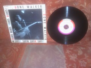 T - Bone Walker Blues No.  2 Rare Complete 10 " 1959 France Atlantic 332006 Ex Audio