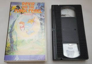 David And The Pearl Childrens Classic Vhs Pal Video Tape 80s Vcr Rare