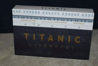 VERY RARE TITANIC 4 - DISC 3D BLU - RAY DVD COLLECTOR ' S EDITION BOXSET - 2