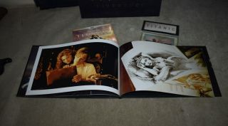 VERY RARE TITANIC 4 - DISC 3D BLU - RAY DVD COLLECTOR ' S EDITION BOXSET - 8
