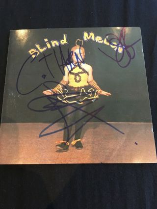 Blind Melon Hand Signed Self Titled Shannon Hoon,  2 Rare Cd Booklet