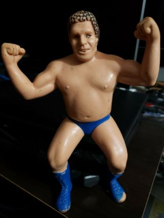 Andre The Giant Ljn Wwf Wwe Wrestling Superstars Short Hair Figure 1986 Rare