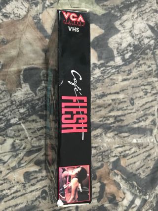Cafe Flesh VHS - Rare Big Box VCA Erotic Horror Cult Sleaze Post Apocalyptic Htf 4