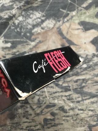 Cafe Flesh VHS - Rare Big Box VCA Erotic Horror Cult Sleaze Post Apocalyptic Htf 5