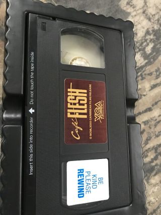 Cafe Flesh VHS - Rare Big Box VCA Erotic Horror Cult Sleaze Post Apocalyptic Htf 7