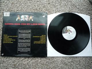 ABBA - Gonna Sing You My Love Song.  Rare South Africa Pressing LP Vinyl Record 2
