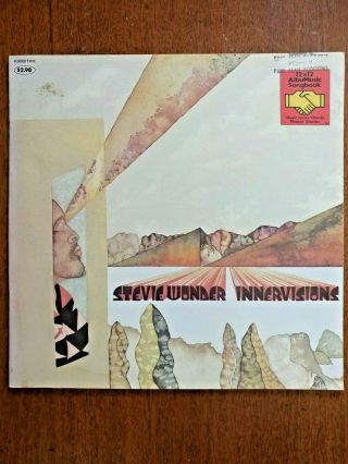 Stevie Wonder Innervisions 1976 Albumusic Songbook - Jobete Music Co.  Very Rare