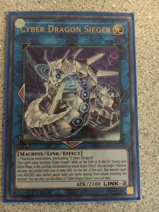 Yugioh Cyber Dragon Sieger Cyho - En046 Ultra Rare 1st Edition Near