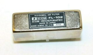 Icom Fl - 102 6khz (9mhz) Am Wide Filter Rare,  In Shape