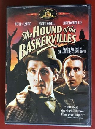 The Hounds Of Baskervilles (dvd,  2002) Rare Mgm,  Oop