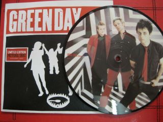 Green Day.  American Idiot.  Very Rare Limited Edition 7 " Picture Disc