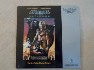 Masters Of The Universe 1987 Laserdisc He - Man Skeletor Cult Rare