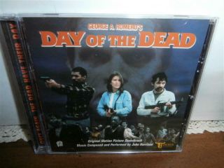 Day Of The Dead Cd George A.  Romero Motion Picture Soundtrack Rare Oop