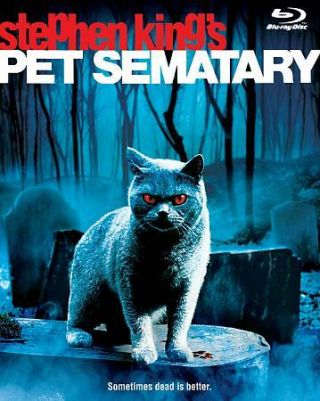 Pet Sematary (blu - Ray Disc,  2013) Rare 3d Lenticular Slip Case