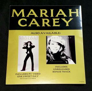 Mariah Carey Daydream Era 5.  5 X 6 Rare Promo Sticker Columbia Records F66700