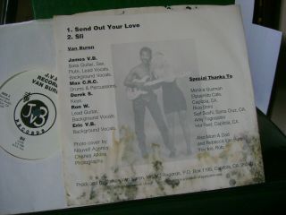 Rare Orig Mint/m - 45 7 " James Van Buren Funk Boogie Soul Send Out Your/sli Hear
